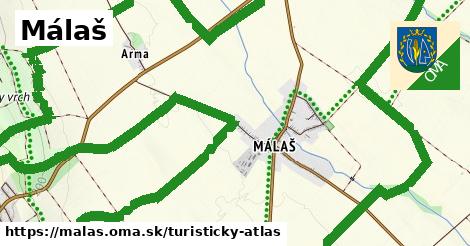 ikona Turistická mapa turisticky-atlas v malas