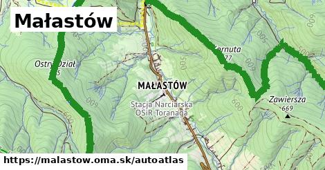 ikona Mapa autoatlas v malastow