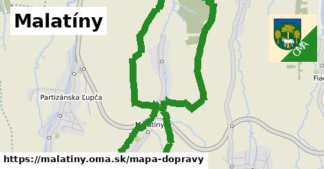 ikona Mapa dopravy mapa-dopravy v malatiny