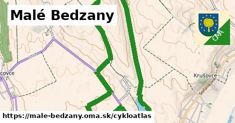 ikona Malé Bedzany: 1,56 km trás cykloatlas v male-bedzany