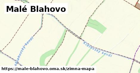 ikona Zimná mapa zimna-mapa v male-blahovo