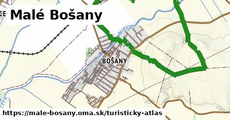 ikona Malé Bošany: 0 m trás turisticky-atlas v male-bosany