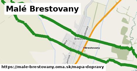 ikona Malé Brestovany: 8,2 km trás mapa-dopravy v male-brestovany