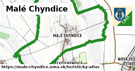 ikona Malé Chyndice: 0 m trás turisticky-atlas v male-chyndice