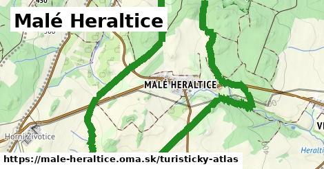 ikona Malé Heraltice: 0 m trás turisticky-atlas v male-heraltice