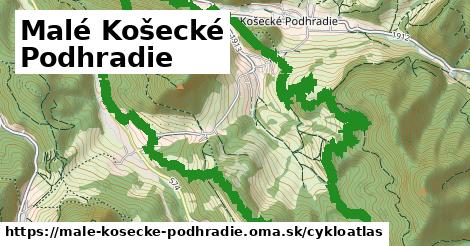 ikona Malé Košecké Podhradie: 0 m trás cykloatlas v male-kosecke-podhradie