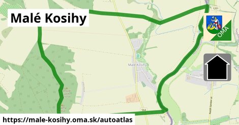 ikona Mapa autoatlas v male-kosihy