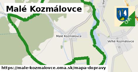 ikona Malé Kozmálovce: 0 m trás mapa-dopravy v male-kozmalovce