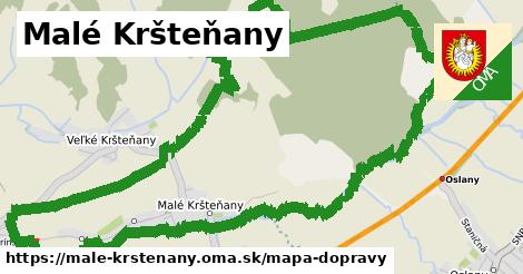 ikona Malé Kršteňany: 1,21 km trás mapa-dopravy v male-krstenany