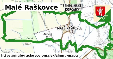ikona Zimná mapa zimna-mapa v male-raskovce