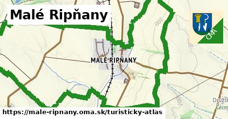 ikona Malé Ripňany: 0 m trás turisticky-atlas v male-ripnany