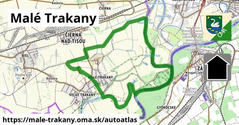 ikona Mapa autoatlas v male-trakany