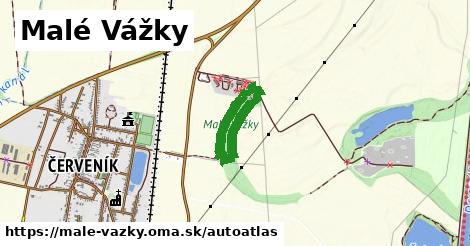 ulice v Malé Vážky