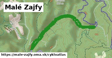 ikona Malé Zajfy: 1,69 km trás cykloatlas v male-zajfy