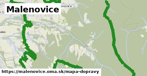 ikona Mapa dopravy mapa-dopravy v malenovice