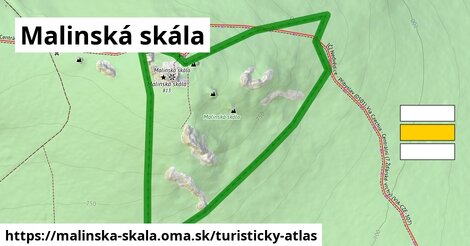 ikona Turistická mapa turisticky-atlas v malinska-skala