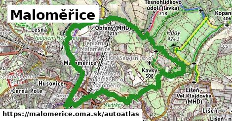 ikona Mapa autoatlas v malomerice