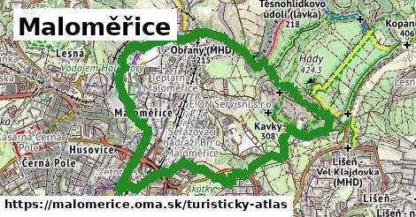 ikona Turistická mapa turisticky-atlas v malomerice