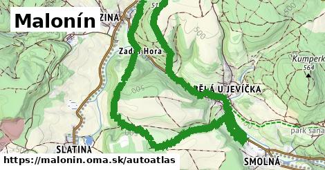 ikona Mapa autoatlas v malonin