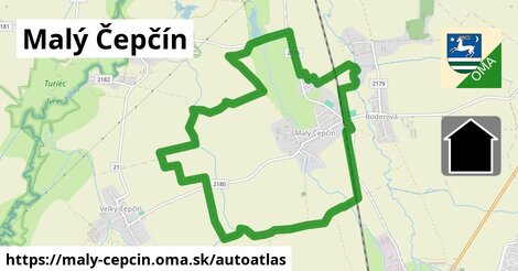 ikona Mapa autoatlas v maly-cepcin