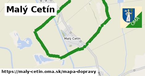 ikona Malý Cetín: 0 m trás mapa-dopravy v maly-cetin