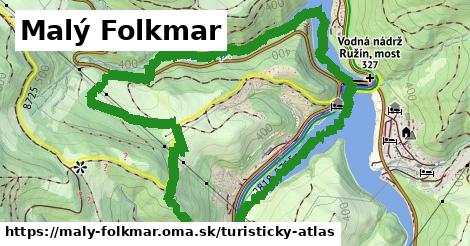 ikona Malý Folkmar: 4,9 km trás turisticky-atlas v maly-folkmar