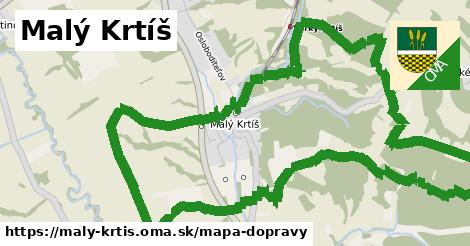 ikona Mapa dopravy mapa-dopravy v maly-krtis