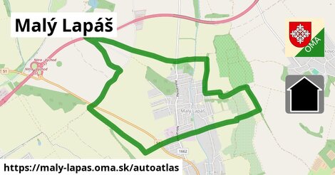 ikona Mapa autoatlas v maly-lapas