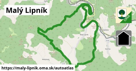 ikona Mapa autoatlas v maly-lipnik