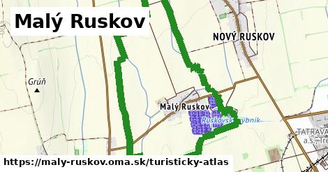 ikona Malý Ruskov: 0 m trás turisticky-atlas v maly-ruskov