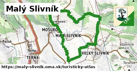 ikona Turistická mapa turisticky-atlas v maly-slivnik