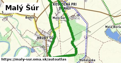 ikona Mapa autoatlas v maly-sur