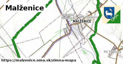 ikona Zimná mapa zimna-mapa v malzenice