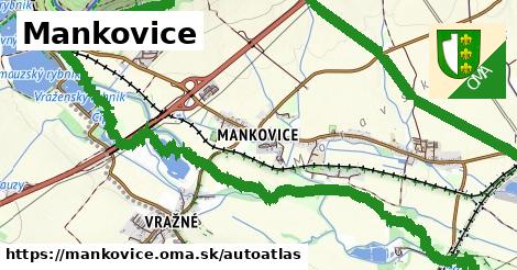 ikona Mapa autoatlas v mankovice