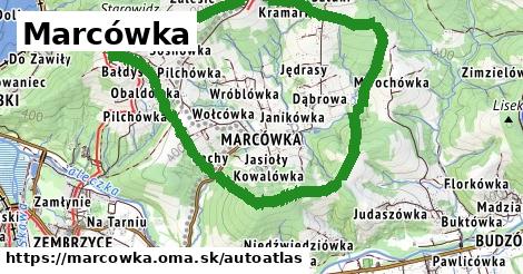ikona Mapa autoatlas v marcowka