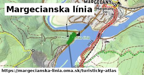 ikona Turistická mapa turisticky-atlas v margecianska-linia