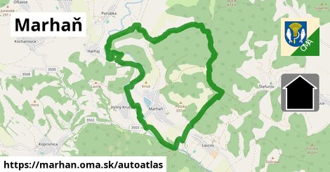 ikona Mapa autoatlas v marhan