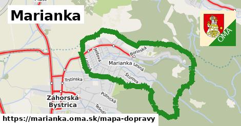 ikona Mapa dopravy mapa-dopravy v marianka