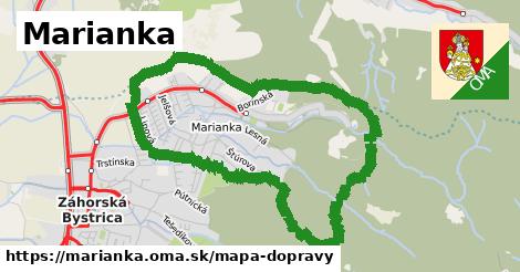 ikona Mapa dopravy mapa-dopravy v marianka