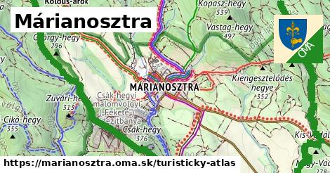 ikona Turistická mapa turisticky-atlas v marianosztra