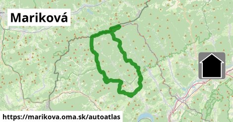 ikona Mapa autoatlas v marikova