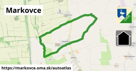 ikona Mapa autoatlas v markovce