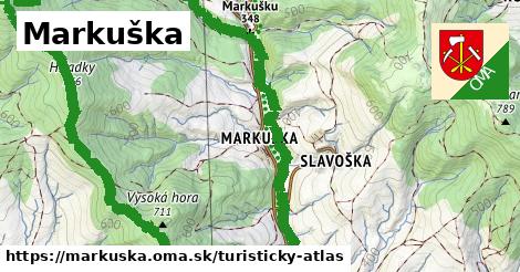 ikona Turistická mapa turisticky-atlas v markuska