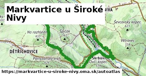 ikona Mapa autoatlas v markvartice-u-siroke-nivy