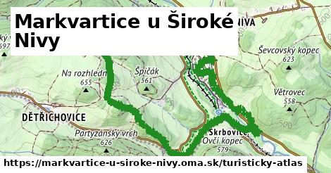 ikona Turistická mapa turisticky-atlas v markvartice-u-siroke-nivy