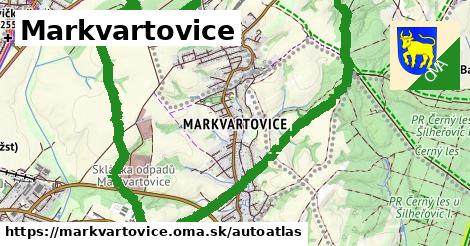 ikona Mapa autoatlas v markvartovice