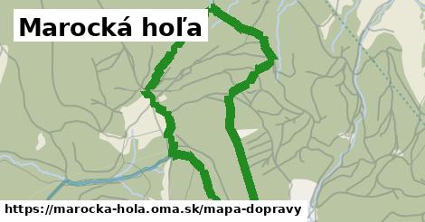 ikona Marocká hoľa: 0 m trás mapa-dopravy v marocka-hola