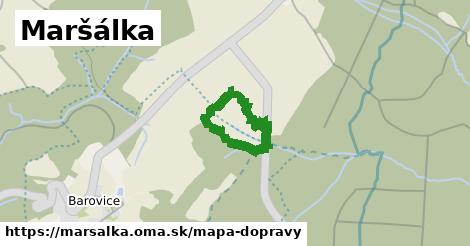 ikona Maršálka: 0 m trás mapa-dopravy v marsalka