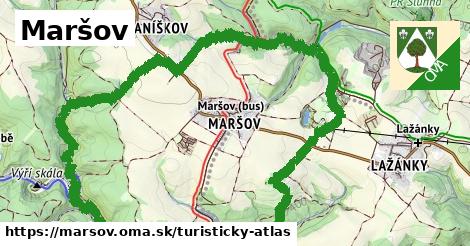 ikona Turistická mapa turisticky-atlas v marsov