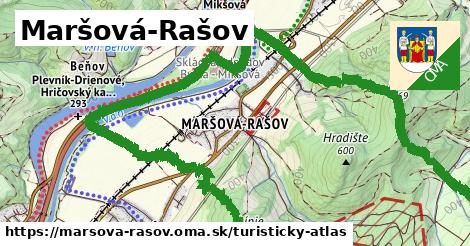 ikona Turistická mapa turisticky-atlas v marsova-rasov